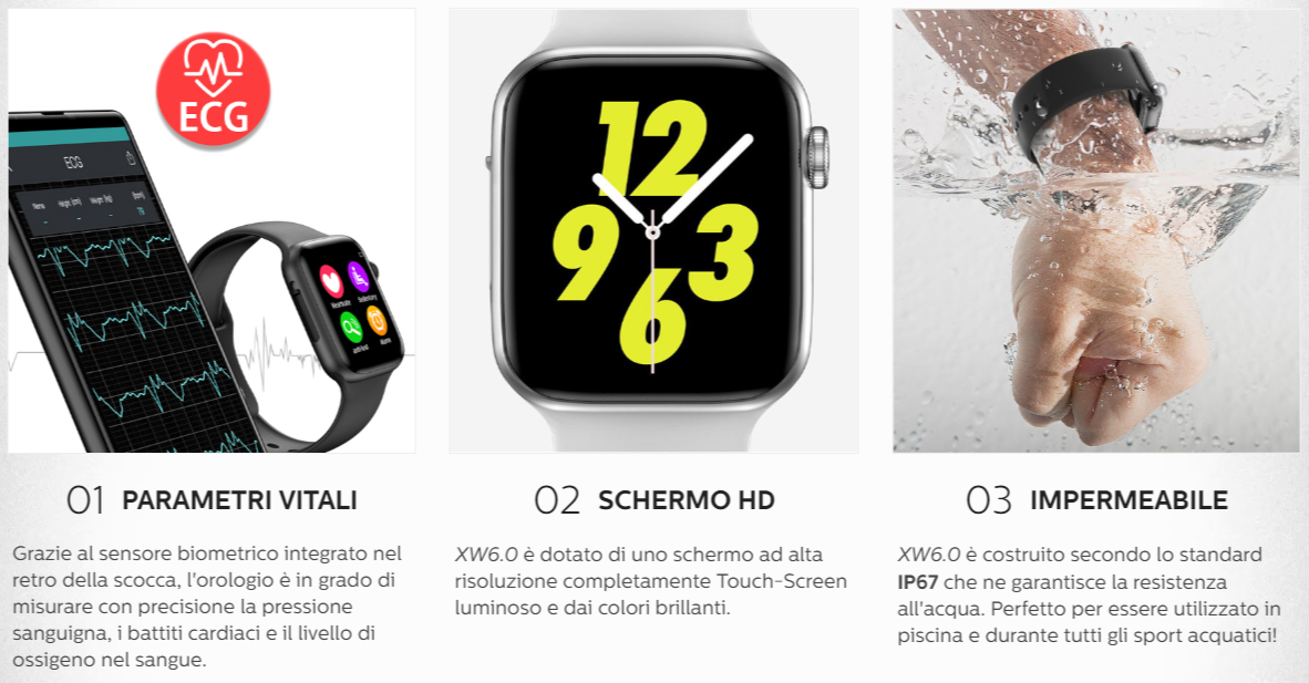 XW 6.0 Series 7 Smartwatch: prezzo, recensioni e opinioni